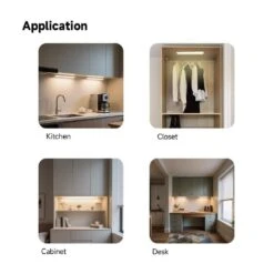 18 In. Hardwired White Integrated LED 5 CCT Linkable Under Cabinet Light -Lamp Parts white commercial electric under cabinet bar lights 57103 wh fa 1000