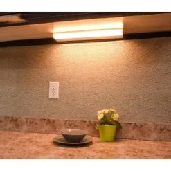 Direct Wire Aluminum 18 In. LED White CCT Changing Under Cabinet Light -Lamp Parts white commercial electric under cabinet bar lights pl9034 d4 1000