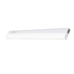 18 In. Plug-In White Integrated LED Linkable 2-Brightness Level Under Cabinet Light Task/Kitchen 5 Selectable White CCT