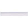 24 In. Hardwired/Plug-in White Finish Dimmable Warm White Integrated LED Linkable Under Cabinet Light -Lamp Parts white craftmade under cabinet bar lights 647881235277 64 1000