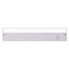 18 In. Hardwired/Plug-in White Finish Dimmable Integrated LED Adjustable White CCT Linkable Under Cabinet Light -Lamp Parts white craftmade under cabinet bar lights 647881240608 64 1000