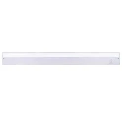 36 In. Hardwired/Plug-in White Finish Dimmable Integrated LED Adjustable White CCT Linkable Under Cabinet Light