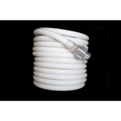 32.8 Ft. Plug-In Bright White LED 360° Outdoor Dimmable Linkable Rope Light With Remote Control -Lamp Parts white ecosmart rope lights al nr ww 32ft 66 1000