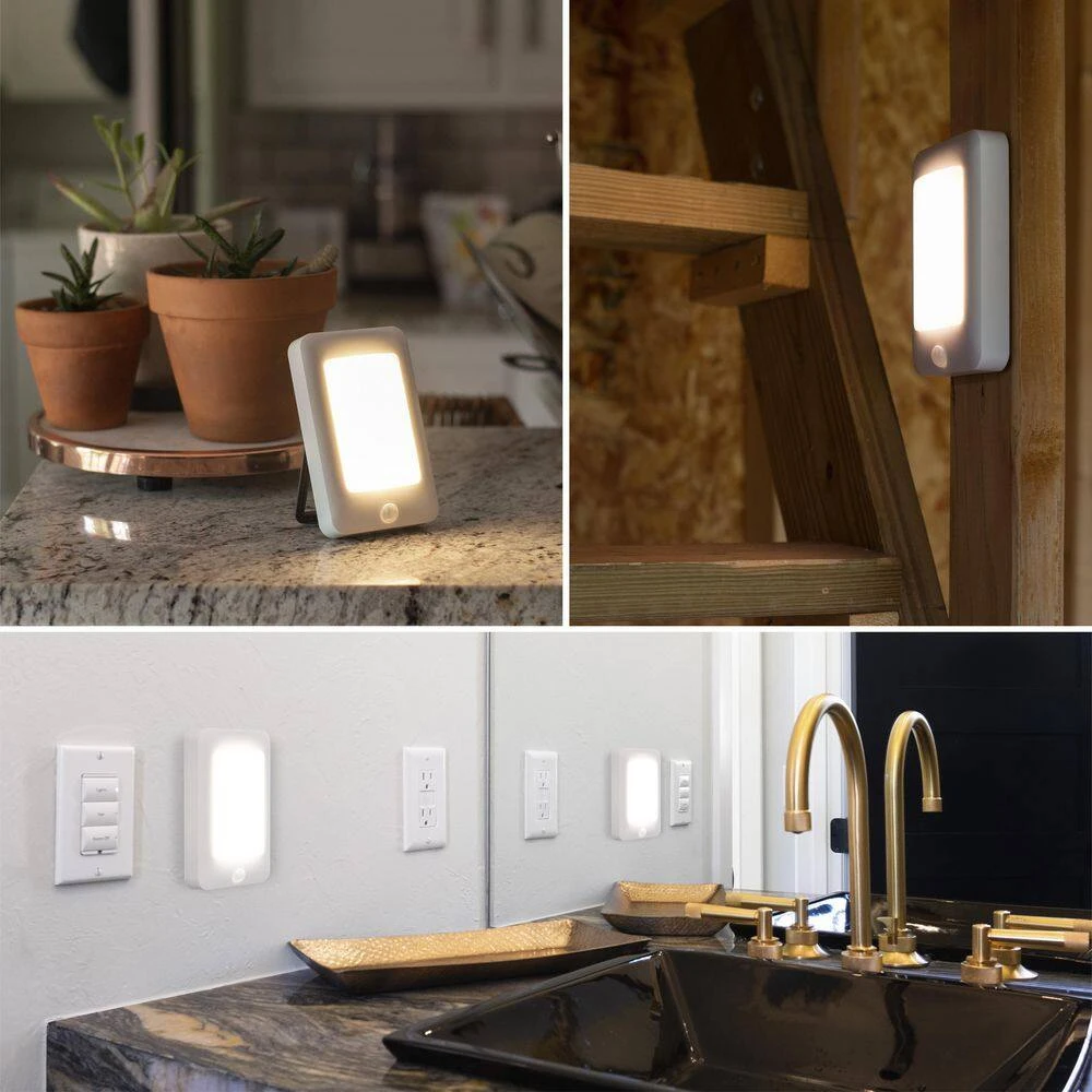 Dimmable LED White Task Light Motion Sensing Battery Operated Under Cabinet Light 4 Dimmable LED White Task Light Motion Sensing Battery Operated Under Cabinet Light - Image 2