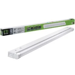 32 Inch Linkable LED Beam Adjustable Under Cabinet Strip Light Plug In or Hardwire 3000K To 2700K Dimmable