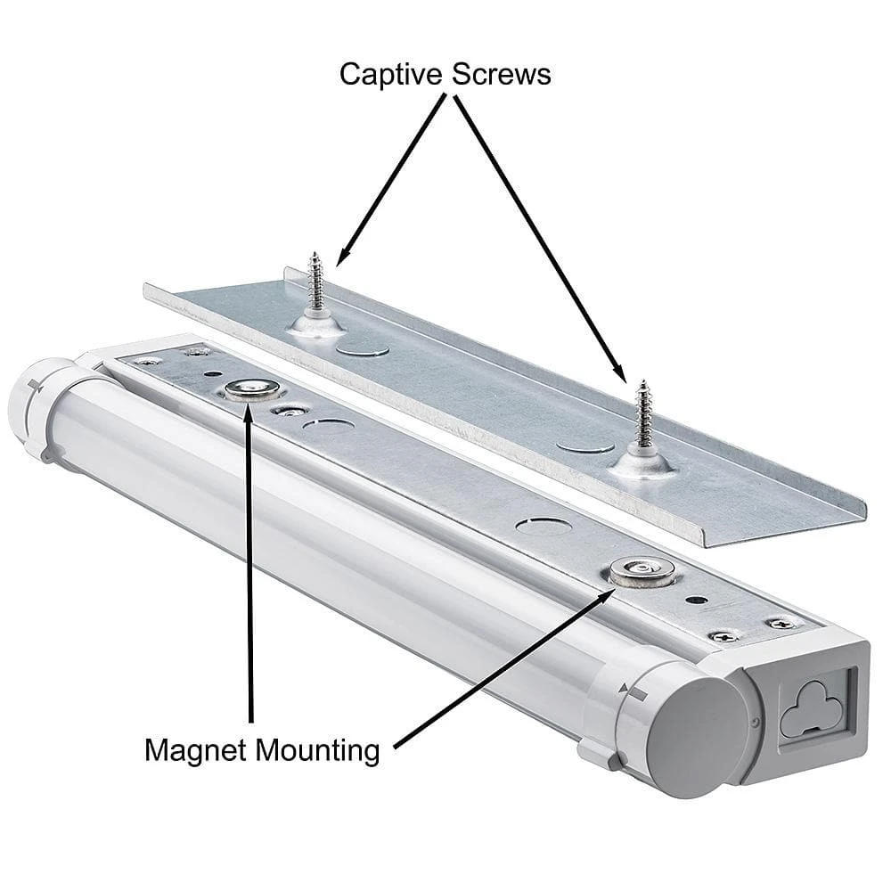 42 In. Linkable LED Beam Adjustable Under Cabinet Strip Light Plug In or Direct Wire 1500 Lumens 3000K Dimmable (5-Pack) 8 42 In. Linkable LED Beam Adjustable Under Cabinet Strip Light Plug In or Direct Wire 1500 Lumens 3000K Dimmable (5-Pack) - Image 6