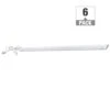 40 In. Ultra Thin Magnetic Shelf Light Plug-in LED Under Cabinet Light Easy Installation 1000 Lumens 5000K (6-Pack) -Lamp Parts white eti lighting under cabinet bar lights 535091610uc 6pk 64 1000