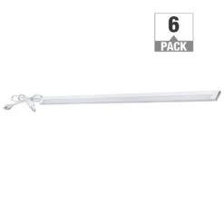 40 In. Ultra Thin Magnetic Shelf Light Plug-in LED Under Cabinet Light Easy Installation 1000 Lumens 5000K (6-Pack)