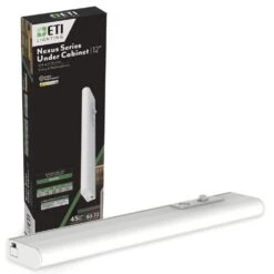 NEXUS 12 In. Plug-in White Integrated LED Linkable Under Cabinet Light 500 Lumens Five Selectable CCT Dimmable