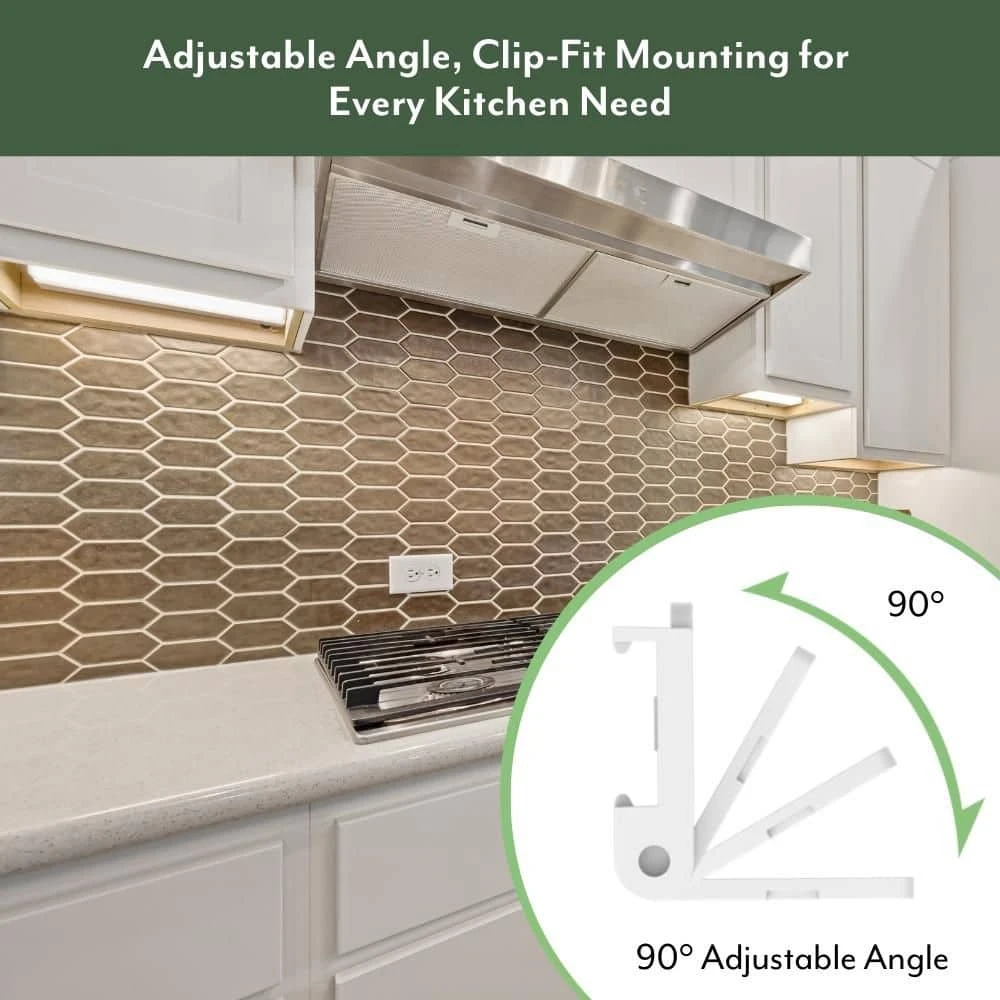 NEXUS 12 In. Plug-in White Integrated LED Linkable Under Cabinet Light 500 Lumens Five Selectable CCT Dimmable 10 NEXUS 12 In. Plug-in White Integrated LED Linkable Under Cabinet Light 500 Lumens Five Selectable CCT Dimmable - Image 8