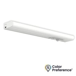 NEXUS 24 In. Plug-in White Integrated LED Linkable Under Cabinet Light 1000 Lumen Five Selectable CCT Dimmable