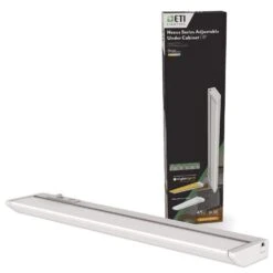 NEXUS 18 In. Plug-in Adjustable Lens Night Light Mode White Integrated LED Linkable Under Cabinet Light Selectable CCT