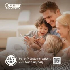 20.4 In. Smart Wi-Fi Connected Wireless Linkable Integrated LED Plug-In LED Under Cabinet Light, Tunable White (4-Pack) -Lamp Parts white feit electric smart lighting kits ucl24 cctca ag 4 1f 1000