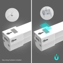 2 Ft. Battery Operated LED White Motion Sensor 25-WH Rechargeable 1000-Lumen Cool White Portable Shop Light (1-Pack) 20 2 Ft. Battery Operated LED White Motion Sensor 25-WH Rechargeable 1000-Lumen Cool White Portable Shop Light (1-Pack) -Lamp Parts white feit electric under cabinet bar lights shop2 840 25 mot bat c3 1000