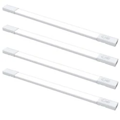 20.5 In. (Fits 24in. Cabinet) Plug-in White Dim Integrated LED Color Changing CCT Onesync Under Cabinet Light Bar 4-Pack