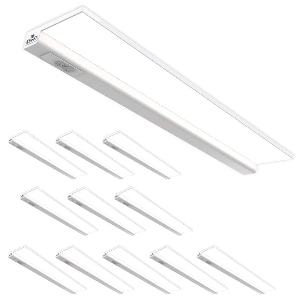 20.5 In . (Fits 24 In.) Hardwired White Color Changing Onesync Integrated LED Linkable Under Cabinet Light (12-Pack) 3 20.5 In . (Fits 24 In.) Hardwired White Color Changing Onesync Integrated LED Linkable Under Cabinet Light (12-Pack)