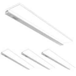20.5 In . (Fits 24 In.) Hardwired White Color Changing Onesync Integrated LED Linkable Under Cabinet Light (4-Pack)