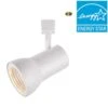 White LED Dimmable Large Cylinder Track Lighting Head -Lamp Parts white hampton bay track lighting heads 1616v wh 64 1000