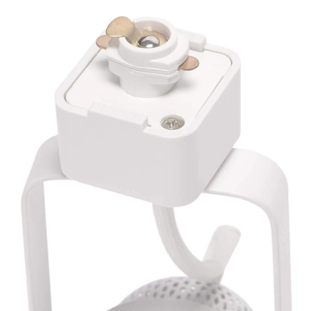 120-Volt White Pinhole Cylinder Linear Track Lighting Head 6 120-Volt White Pinhole Cylinder Linear Track Lighting Head - Image 4