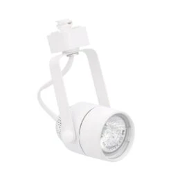 120-Volt White Pinhole Cylinder Linear Track Lighting Head 12 120-Volt White Pinhole Cylinder Linear Track Lighting Head -Lamp Parts white hampton bay track lighting heads ec7210wh 66 1000