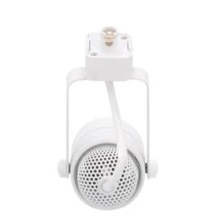 120-Volt White Pinhole Cylinder Linear Track Lighting Head 13 120-Volt White Pinhole Cylinder Linear Track Lighting Head -Lamp Parts white hampton bay track lighting heads ec7210wh 77 1000