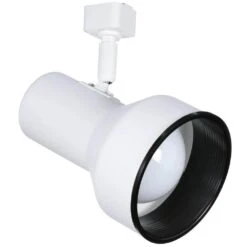 R/PAR30 White Linear Step Cylinder Track Lighting Head