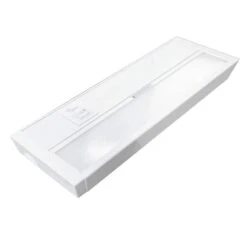8 In. Hardwired White Integrated LED Dimmable Under Cabinet Light