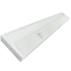 12 In. Hardwired White Integrated LED Dimmable Under Cabinet Light -Lamp Parts white j h led under cabinet bar lights jh splgw 52z 4f 1000
