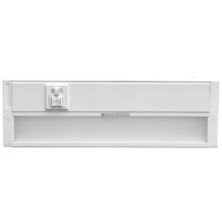 12 In. Hardwired White Integrated LED Dimmable Under Cabinet Light