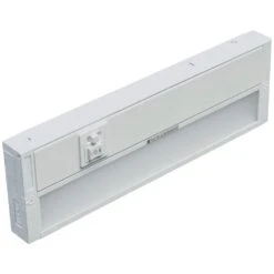 12 In. Hardwired White Integrated LED Dimmable Under Cabinet Light -Lamp Parts white j h led under cabinet bar lights jh splgw 52z c3 1000