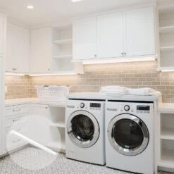 Contractor Select UCES 36 In. Hardwired White Integrated LED Included Under Cabinet Light 1348 Lumens 5 CCT Switchable 20 Contractor Select UCES 36 In. Hardwired White Integrated LED Included Under Cabinet Light 1348 Lumens 5 CCT Switchable -Lamp Parts white juno under cabinet bar lights uces 36in sww5 90cri wh m6 fa 1000