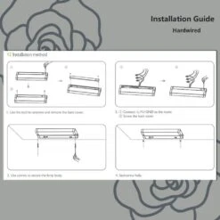 LNC 5 CCT 18 In. Plug-in/Hardwired White Color Changing Integrated LED Linkable Under Cabinet Light -Lamp Parts white lnc under cabinet bar lights he00054 4f 1000