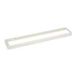 LNC 5 CCT 18 In. Plug-in/Hardwired White Color Changing Integrated LED Linkable Under Cabinet Light