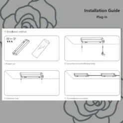 LNC 5 CCT 18 In. Plug-in/Hardwired White Color Changing Integrated LED Linkable Under Cabinet Light -Lamp Parts white lnc under cabinet bar lights he00054 c3 1000