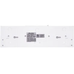 12 In. Hardwired White Integrated LED Under Cabinet Light, 300 Lumens, 5 CCT 2700K - 5000K, On/Off Switch -Lamp Parts white maxxima under cabinet bar lights msl 125003 76 1000