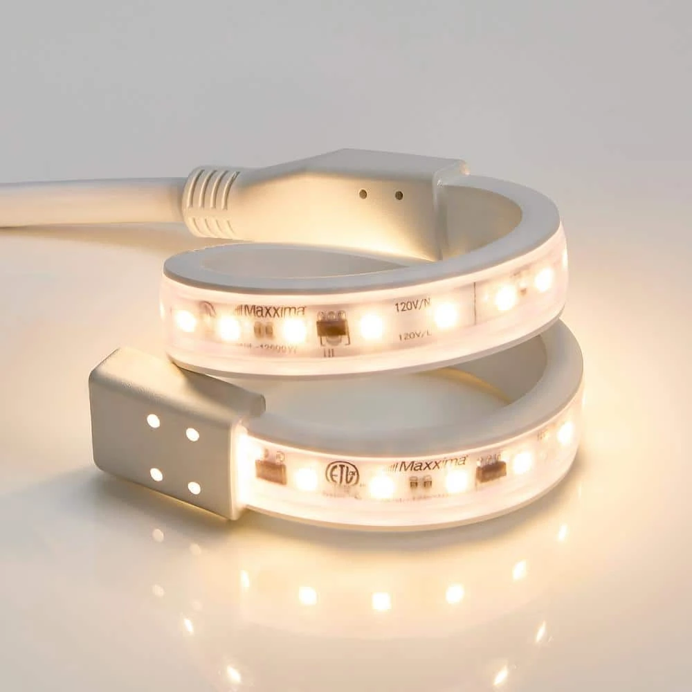 12 In. Hardwired, White, Integrated LED, Under Cabinet Light, 460-Lumens, 3000K Warm White, 120-Volt Cove Light 9 12 In. Hardwired, White, Integrated LED, Under Cabinet Light, 460-Lumens, 3000K Warm White, 120-Volt Cove Light - Image 7