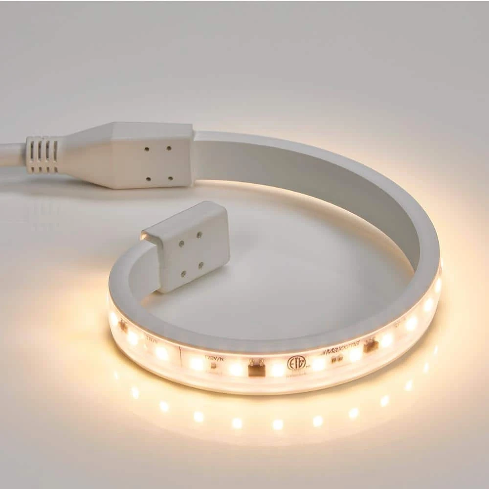 12 In. Hardwired, White, Integrated LED, Under Cabinet Light, 460-Lumens, 3000K Warm White, 120-Volt Cove Light 11 12 In. Hardwired, White, Integrated LED, Under Cabinet Light, 460-Lumens, 3000K Warm White, 120-Volt Cove Light - Image 9