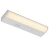 12 In. Hardwired White Integrated LED Under Cabinet Light, 550 Lumens, 5 CCT 2700K-5000K, On/Off Switch -Lamp Parts white maxxima under cabinet bar lights msl 1267005 64 1000