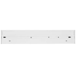 18 In. Hardwired White Integrated LED Under Cabinet Light, 700 Lumens, 5 CCT 2700K-5000K, On/Off Switch -Lamp Parts white maxxima under cabinet bar lights msl 1887005 66 1000
