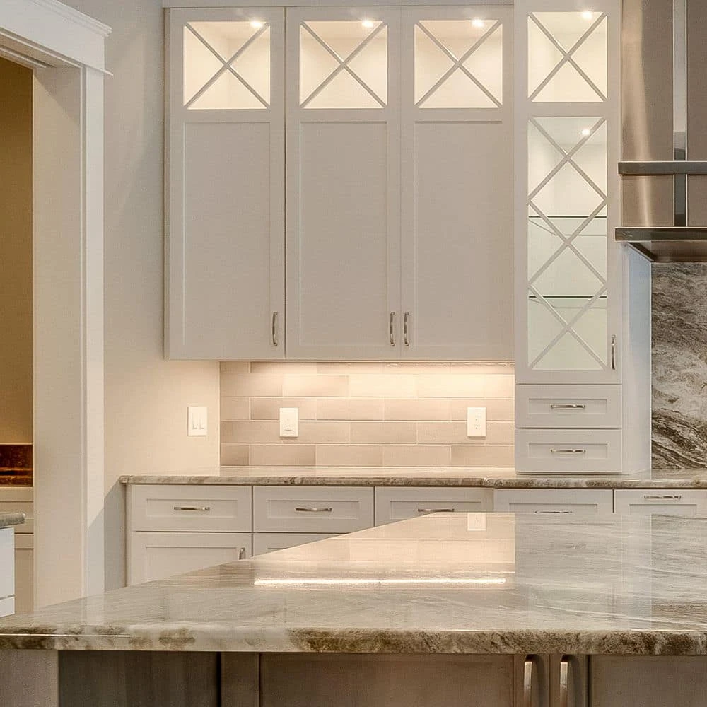 24 In. Hardwired White Integrated LED Under Cabinet Light, 1100 Lumens, 5 CCT 2700K-5000K, On/Off Switch 10 24 In. Hardwired White Integrated LED Under Cabinet Light, 1100 Lumens, 5 CCT 2700K-5000K, On/Off Switch - Image 8