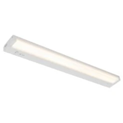 24 In. Hardwired Or Plug And Play, White, Integrated LED, Integrated LED Under Cabinet Light, Dimmable, Linkable, 5-CCT -Lamp Parts white maxxima under cabinet bar lights msl 24125005 c3 1000
