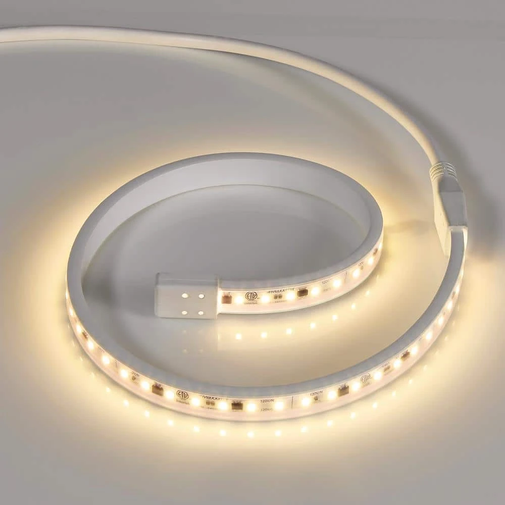 24 In. Hardwired, White, Integrated LED, Under Cabinet Light, 920 Lumens, 3000K Warm White, 120-Volt Cove Light 9 24 In. Hardwired, White, Integrated LED, Under Cabinet Light, 920 Lumens, 3000K Warm White, 120-Volt Cove Light - Image 7