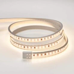 48 In. Hardwired, White, Integrated LED, Under Cabinet Light, 1840 Lumens, 3000K Warm White, 120-Volt Cove Light -Lamp Parts white maxxima under cabinet bar lights msl 482450w 1f 1000