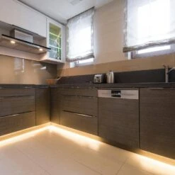 72 In. Hardwired, White, Integrated LED, Under Cabinet Light, 2760 Lumens, 3000K Warm White, 120-Volt Cove Light -Lamp Parts white maxxima under cabinet bar lights msl 723650w d4 1000