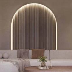 84 In. Hardwired, White, Integrated LED, Under Cabinet Light, 3220 Lumens, 3000K Warm White, 120-Volt Cove Light -Lamp Parts white maxxima under cabinet bar lights msl 844250w 66 1000