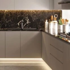 84 In. Hardwired, White, Integrated LED, Under Cabinet Light, 3220 Lumens, 3000K Warm White, 120-Volt Cove Light -Lamp Parts white maxxima under cabinet bar lights msl 844250w 76 1000