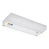 9 In. Hardwired 4.5-Watt White Integrated LED Under Cabinet Light, 5 CCT 2700K-5000K, 270 Lumens -Lamp Parts white maxxima under cabinet bar lights msl 905005 64 1000
