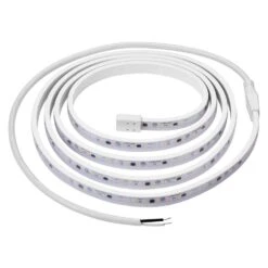 96 In. Hardwired, White, Integrated LED, Under Cabinet Light, 3680 Lumens, 3000K Warm White, 120-Volt Cove Light -Lamp Parts white maxxima under cabinet bar lights msl 964850w d4 1000