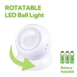 100 Lumen LED Battery Operated Integrated LED Puck Light 1PK 9 100 Lumen LED Battery Operated Integrated LED Puck Light 1PK -Lamp Parts white pinegreen lighting puck lights cl bl100w 4f 1000