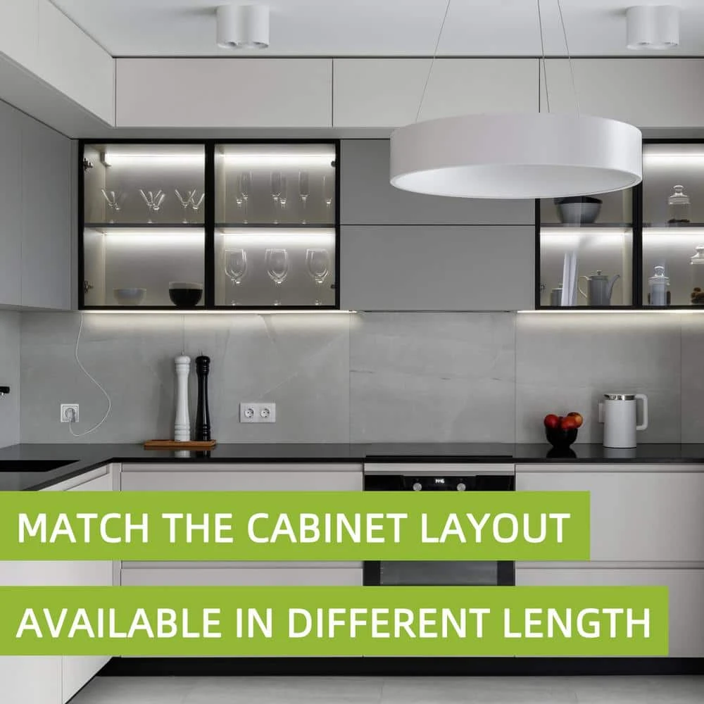 18 In. 2.95 In Direct Wire Or Plug-in White Integrated LED Linkable Under Cabinet Light (1PK) 9 18 In. 2.95 In Direct Wire Or Plug-in White Integrated LED Linkable Under Cabinet Light (1PK) - Image 7